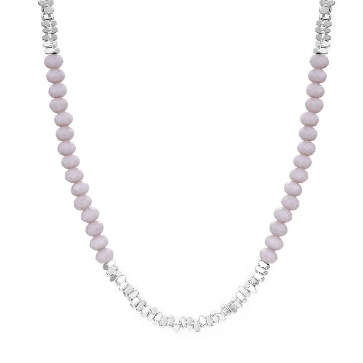 Kette Glas grau