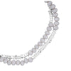 Armband Glas grau
