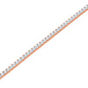 Armband roségold Zirkonia weiß